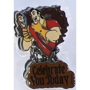 Disney Gaston Celebrate Your Today Pin Beauty & The Beast